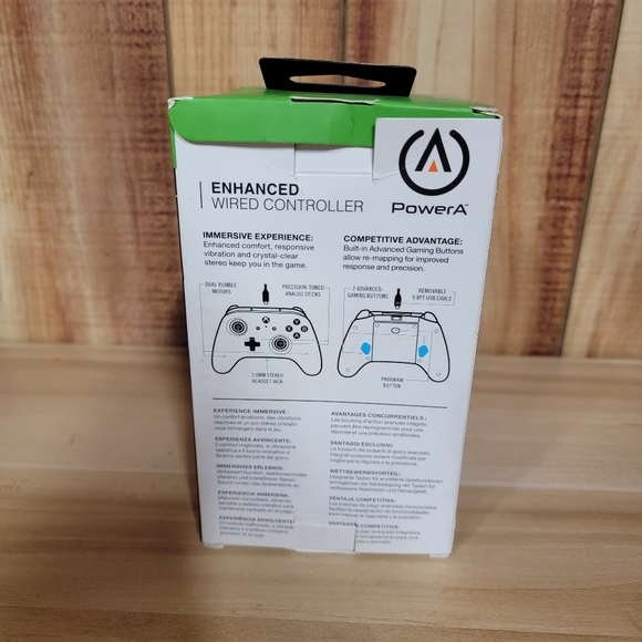 PowerA Enhanced Wired Controller for Xbox One and Windows 10 Brushed Aluminum - Picture 4 of 16